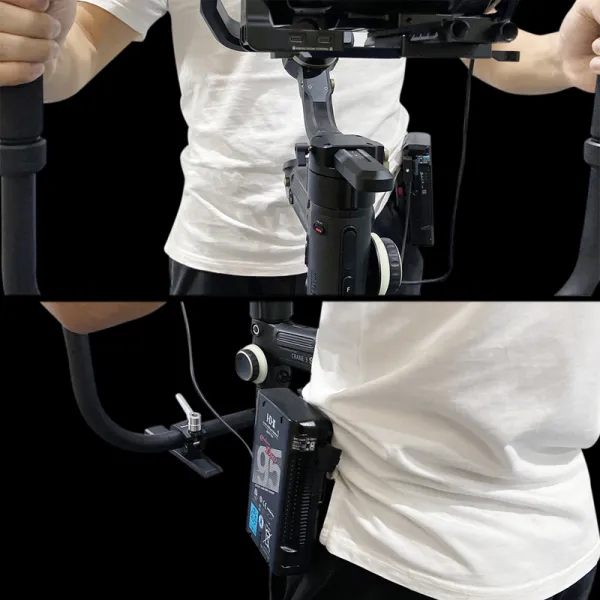 SmallRig 2990 Battery Plate V-Mount w Belt Clip