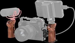 SmallRig 3323 Side Handle Wood with Start/Stop Remote Trigger