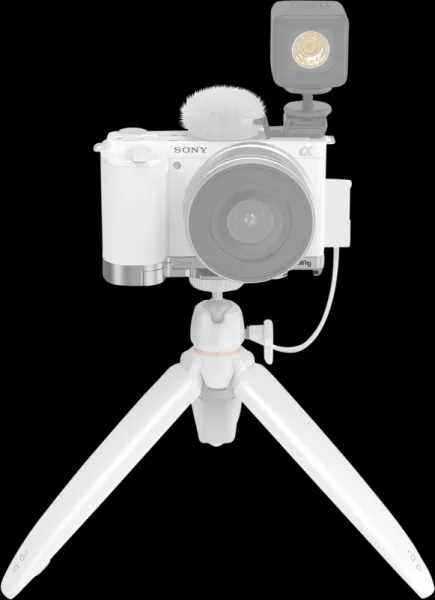 SmallRig 3524 Extension Grip For Sony ZV-E10 Silver