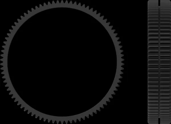 SmallRig 3294 Focus Gear Ring Seamless 75-77mm