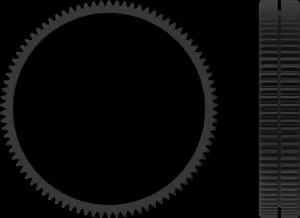 SmallRig 3294 Focus Gear Ring Seamless 75-77mm