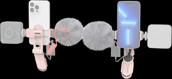 SmallRig 3729 Universal Smartphone Holder Pink