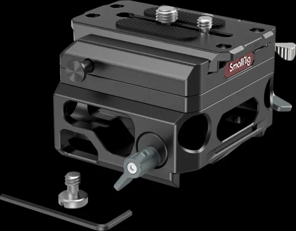 SmallRig 3067 Baseplate Lightweight with Dual 15mm Rod Clamp