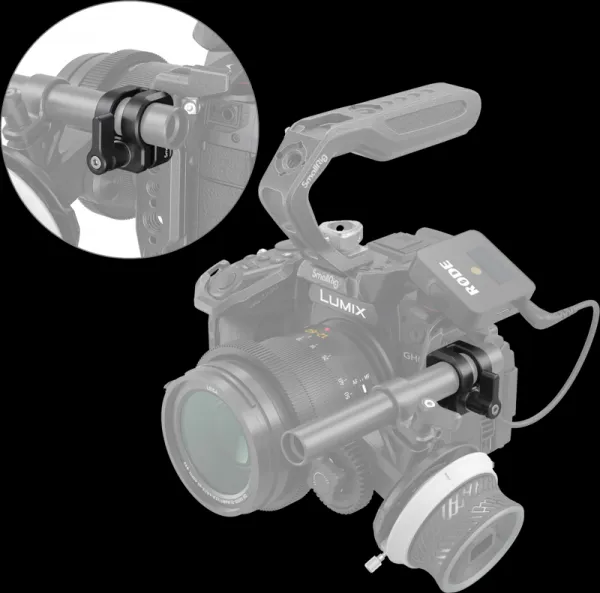 SmallRig 3598 Single Rod Clamp 12/15mm For Panasonic GH6