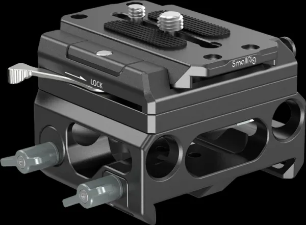 SmallRig 3067 Baseplate Lightweight with Dual 15mm Rod Clamp