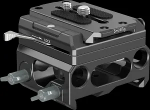 SmallRig 3067 Baseplate Lightweight with Dual 15mm Rod Clamp