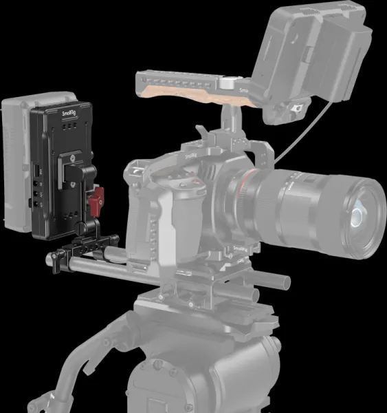 SmallRig 3204 Battery Adapter Plate V-Mount w Adjustable Arm