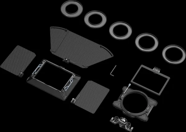SmallRig 3641 Lightweight Multifunctional Modular Matte Box (114mm) Basic Kit