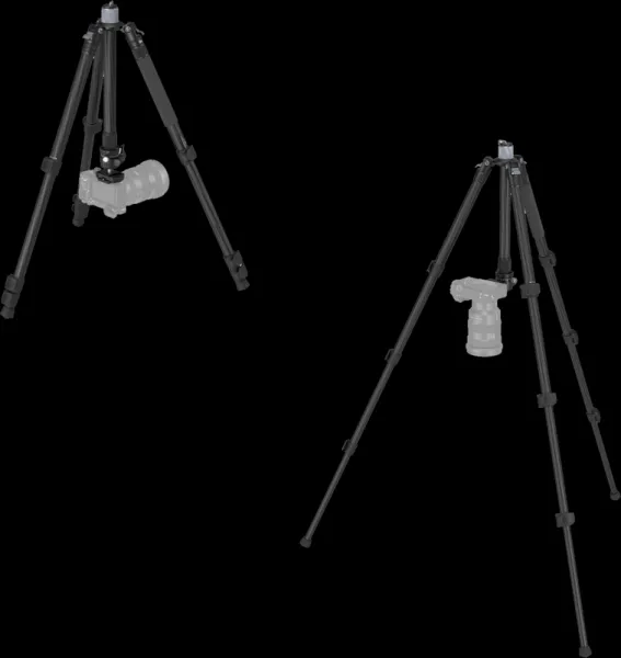 SmallRig 4059 Carbon Fiber Tripod Kit with Center Column AP-20