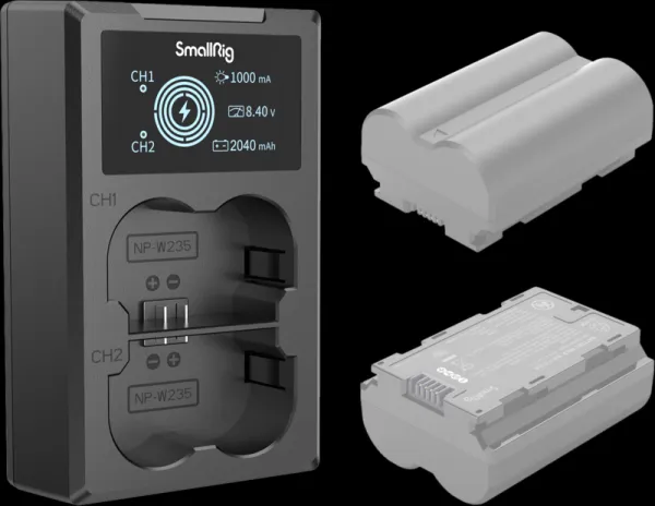 SmallRig 4085 Battery Charger For NP-W235 Batteries
