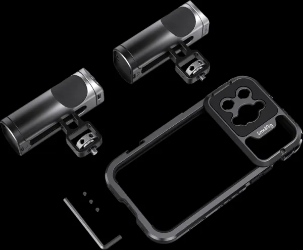 SmallRig 4078 Mobile Video Cage Kit (Dual Handheld) For iPhone 14 Pro Max