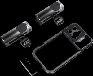 SmallRig 4078 Mobile Video Cage Kit (Dual Handheld) For iPhone 14 Pro Max