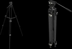 SmallRig 3751 Video Tripod Heavy-Duty with Fluid Head AD-01