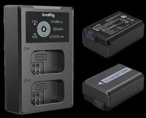 SmallRig 3818 NP-FW50 Battery & Charger Kit