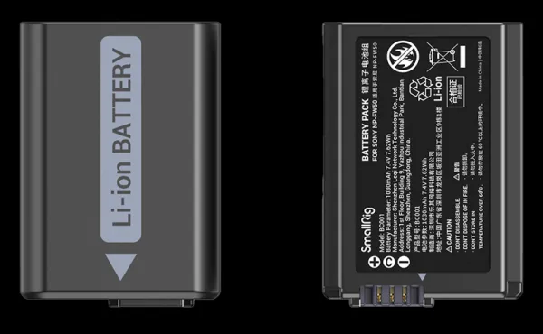 SmallRig 3818 NP-FW50 Battery & Charger Kit