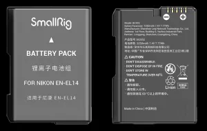 SmallRig 3819 EN-EL14 Battery & Charger Kit