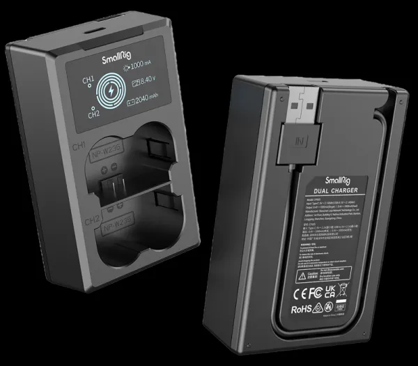 SmallRig 3822 NP-W235 Battery & Charger Kit