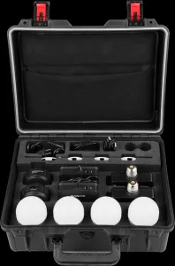 Kit Nanlite Pavotube T8-7X-4 Light kit  & Pavobulb 10C 4 Bulb kit