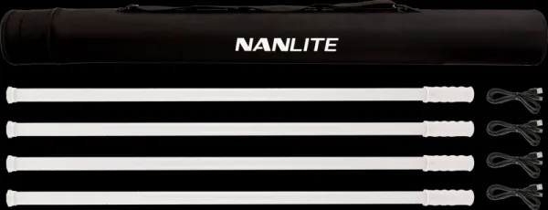 Kit Nanlite Pavotube T8-7X-4 Light kit  & Pavobulb 10C 4 Bulb kit