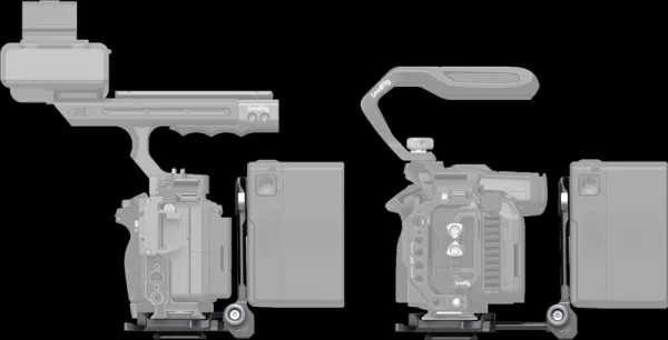 SmallRig 4064 Compact V-Mount Battery Mounting System