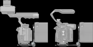 SmallRig 4064 Compact V-Mount Battery Mounting System