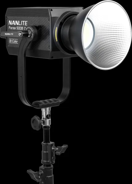 NANLITE Forza 500B II 2 súprava LED bodové svetlo s puzdrom na vozík