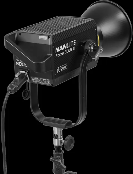 NANLITE Forza 500B II 2 súprava LED bodové svetlo s puzdrom na vozík