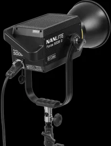 NANLITE Forza 500B II 2 súprava LED bodové svetlo s puzdrom na vozík