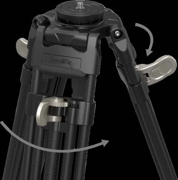 SmallRig 4167 FreeBlazer Heavy-Duty Carbon Video Tripod