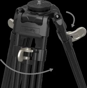 SmallRig 4167 FreeBlazer Heavy-Duty Carbon Video Tripod