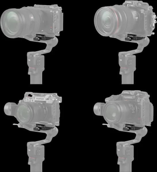 SmallRig 4195 Arca swiss Mount Plate for DJI RS3 Mini