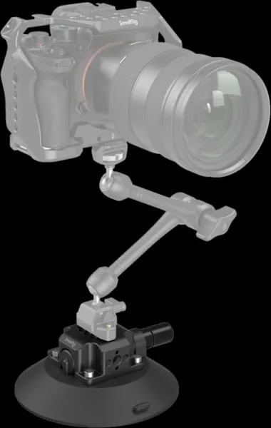SmallRig 4114 Suction Cup 6" with camera mount