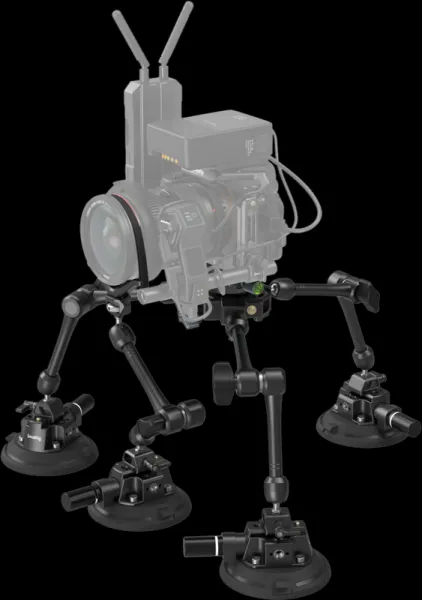 SmallRig 3565 All-in-One 4-Arm Suction Cup Camera Mount Kit for Vehicle Shooting SC-15K