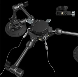 SmallRig 3565 All-in-One 4-Arm Suction Cup Camera Mount Kit for Vehicle Shooting SC-15K