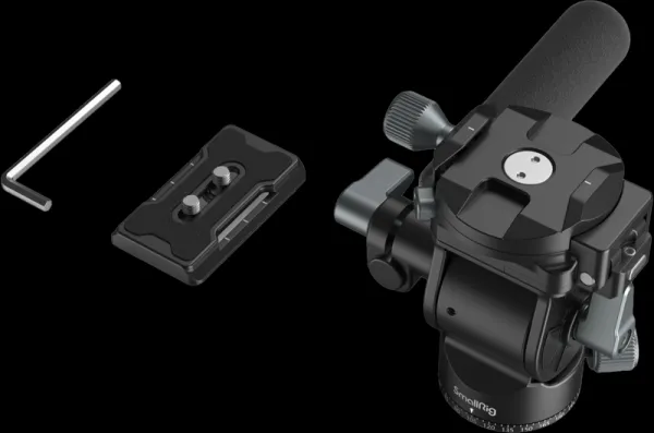 SmallRig 4104 Video Head with Mount Plate for Vertical Shooting