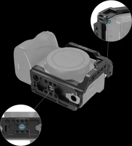 SmallRig 4337 Half Cage pre Sony A6700 / A6600 / A6500 / A6400