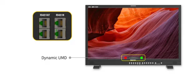 Feelworld SEETEC 12G320F 32-palcový 4K 8K vysielací produkčný HDR monitor 21639