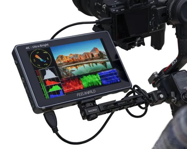 Feelworld L7 7-palcový 2200nits dotykový monitor DSLR fotoaparátu Field Monitor 21619