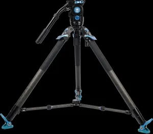 Súprava video statívu Sirui Pro Rapid SVT-75 Pro + kvapalinová hlava SVH15