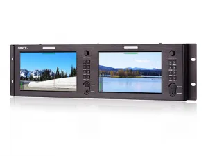 Swit M-1073H 2x7" LCD 19" rackový 3U monitor 14026