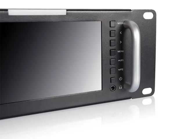 Feelworld T51 Triple 5" 2RU 800×480 vysielaný LCD monitor pre montáž do stojana 14374
