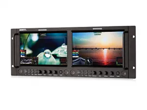 Swit M-1093F 2x9" IPS LCD 19" rackový 4U monitor 14027