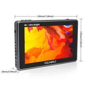 Feelworld L7 7-palcový 2200nits dotykový monitor DSLR fotoaparátu Field Monitor 21619