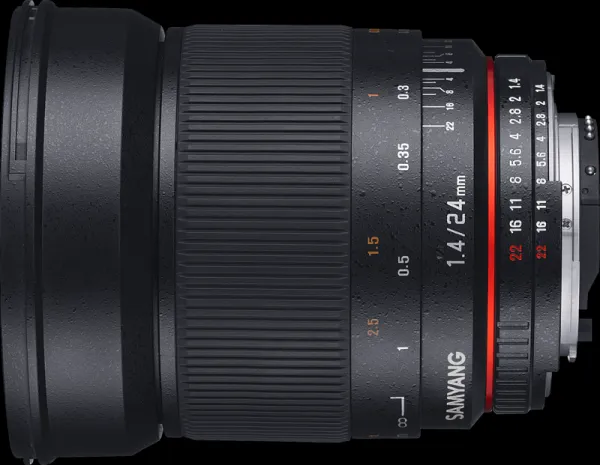 Samyang 24 mm f/1,4 ED AKO BY UMC Nikon F (AE)