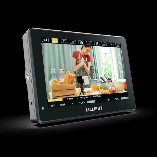 Lilliput HT7S 7" ovládací monitor na kamere s ovládaním kamery LANC 21254