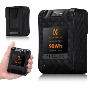 K&F Concept K&F MINI V-Lock 99Wh batéria podporuje 65W PD Fast Charge, 6700mAh, pre... 28252
