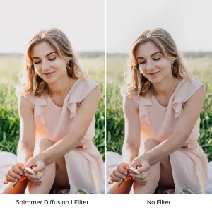K&F Concept K&F 62 mm trblietavý difúzny filter s optickým sklom a trblietavý efektový... 22980