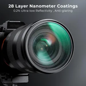 K&F Concept K&F 62 mm trblietavý difúzny filter s optickým sklom a trblietavý efektový... 22980