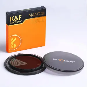 K&F Concept K&F 86MM XC16 Nano-X B270 CPL filter, HD, vodotesný, proti poškriabaniu,... 27802