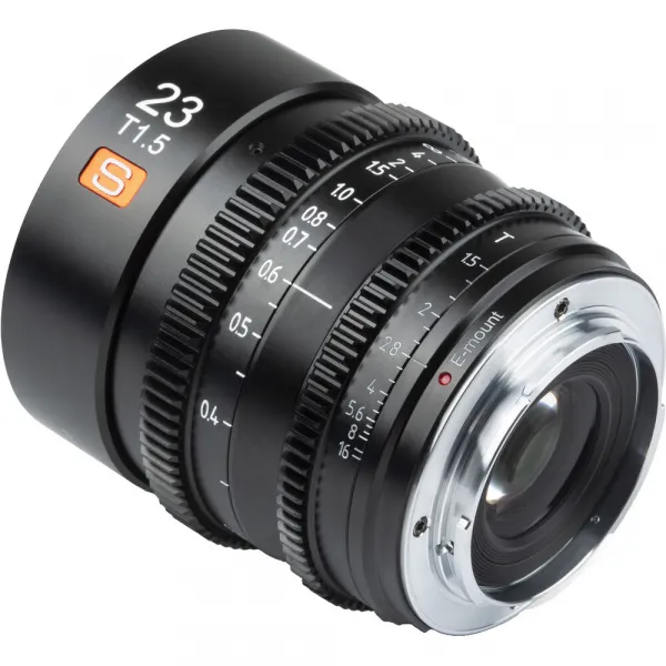 Viltrox 23 mm filmový objektív T1,5 (Sony E-Mount) 19360